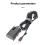 LP-E6 LP-E6NH USB Typ-C Dummy Batterie Power Adapter 4