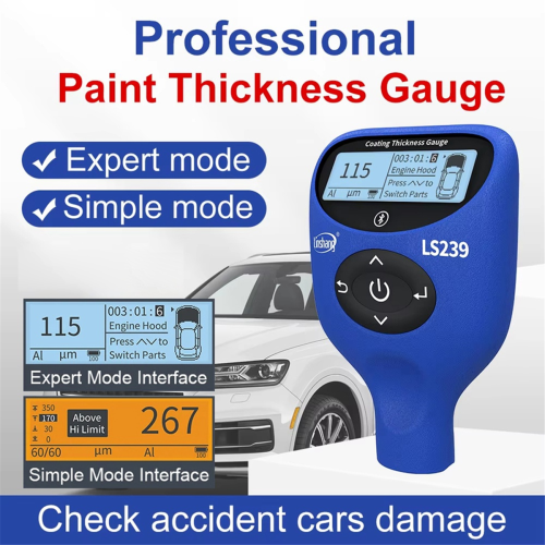 LS239 Professional Coating Thickness Gauge 0.0-500 2