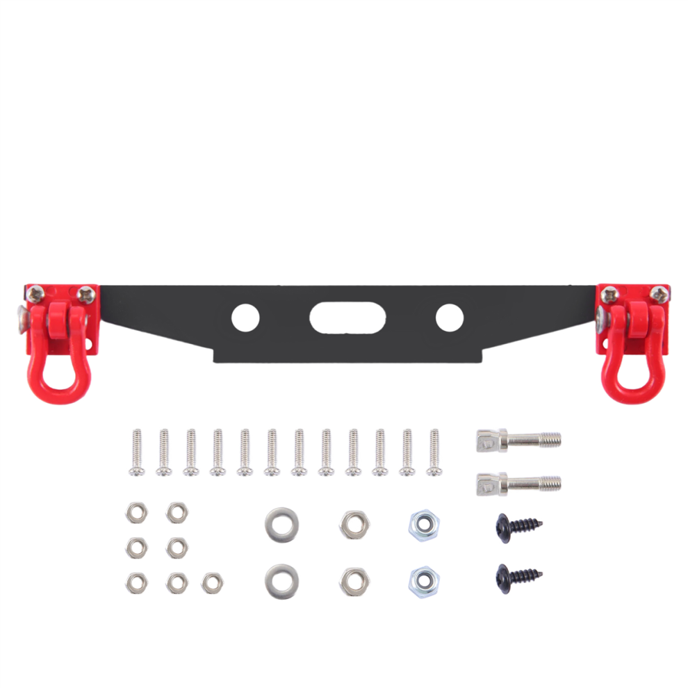 Metal Rear Bumper With Tow Hook For Mn D90 D91 D99 4853133902408
