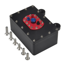 Metall Klettern Auto Empfänger Box Tank für 1/10 RC S