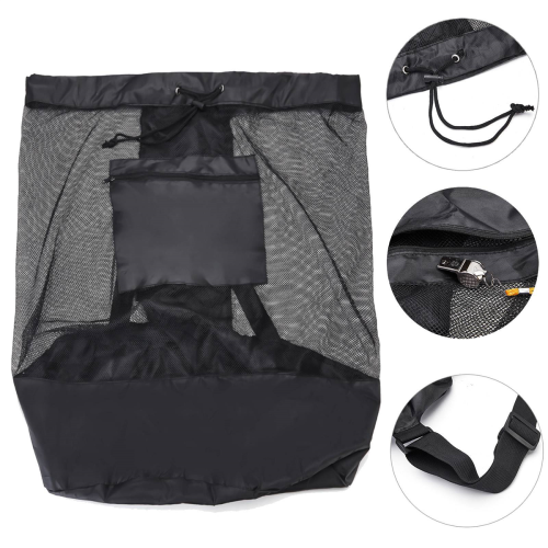Mesh Bag Adjustable Drawstring Soccer Storage Bags 2