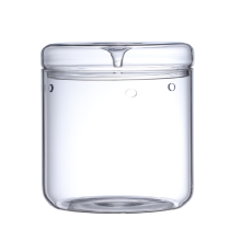 Micro-Landscape Glass Terrarium with Dew Collectio