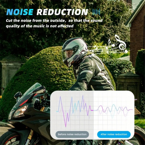 Motorcycle Headset Wireless Bluetooth Hands-Free P 2