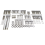 Motor Stainless Engine Screw Bolt Kit for Touring 6