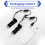 MotorcyclesLED Projector Headlight Bulbs Bi LED Le 6