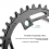 Mountain Bicycle BCD104 Chainring Narrow Wide Stee 5