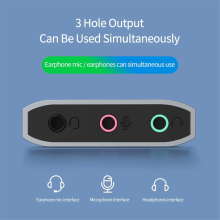 Neues externes USB-Soundkarten-Audiokabel mit 3,5 mm Klinkenstecker