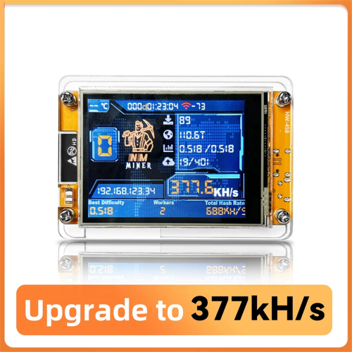 NMMiner NerdMiner V2 Hashrate 377KH/S ESP32 2.8 In 2