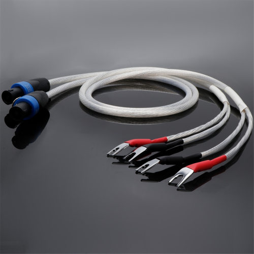 OCC Silver-Plated Audio Cable, Spoked Speaker Stag 2