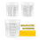 Farbmischbechersystem 20 Oz-50 Becher mit Deckel, 2 8