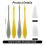 Paper Art Blending Stumps Sketch Drawing Tools, 80 3
