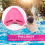 Pink Swim Board EVA Back Float Kickboard Safe Trai 7