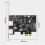 PCIE to PS/2 Expansion Card for PS2 Mouse Keyboard 6