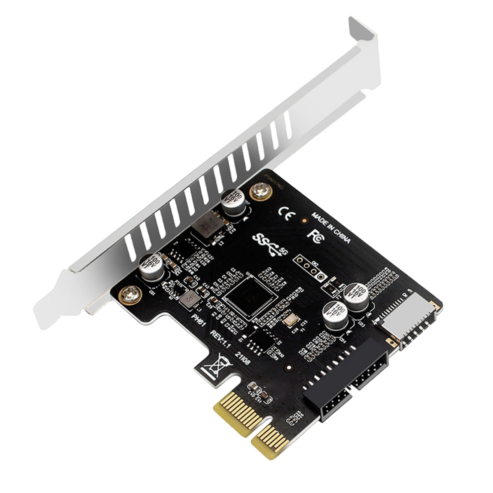 Pcie To Usb 3.0 Hub Splitter Expansion Card 19Pin 4853133972098