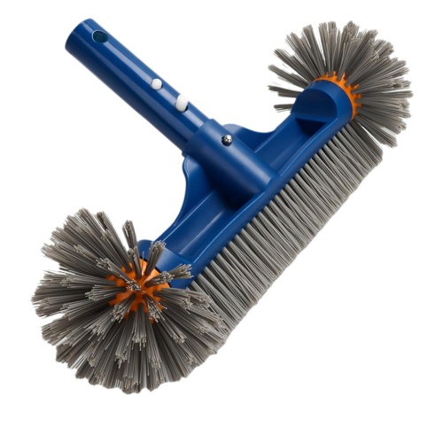 Pool Brush Head with Round Ends, 13Inch for Cleani