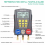 Manometer Kühlung Digital Vakuum Manifo 5
