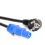 Powercon Plug 1.5M Black Stage Light Power Cable, 3