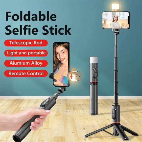 Q12S Foldable Wireless Selfie Stick Bluetooth Mono 2