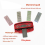 Practical Ski Sharpeners Snowboard Sharpener Metal 4
