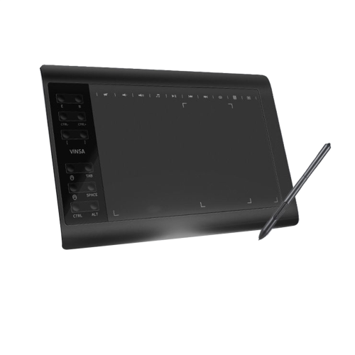 Professional Graphics Drawing Tablet 10x6 Inch wit 1