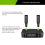 Professional Wireless Charging Microphone Set for 6