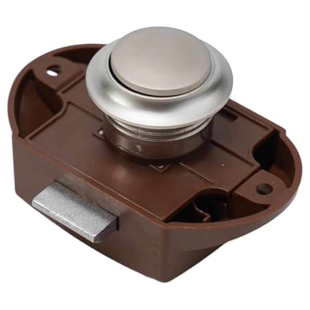 Push Button Cabinet Latch Lock Zinc Alloy Drawer K 4851449383584