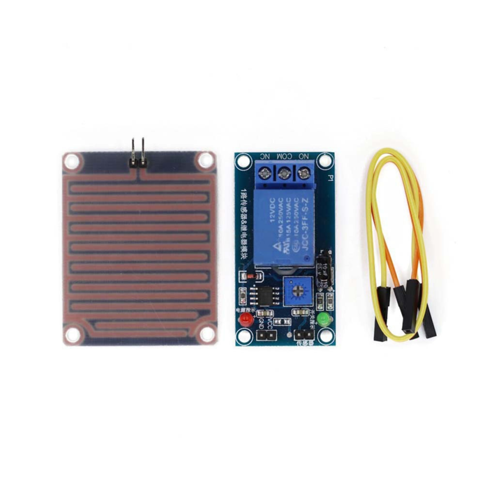 Rain Sensor Relay 12V Raindrops Controller Module