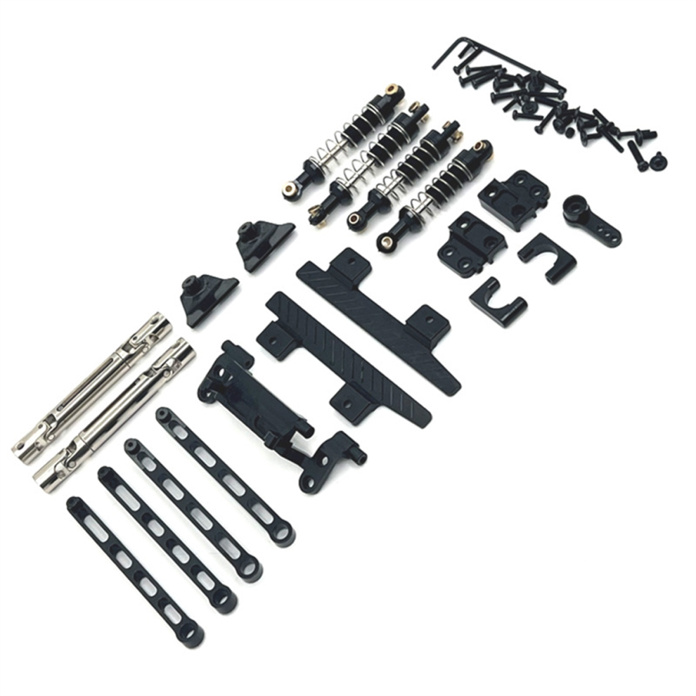 Rc Car Upgrade Tie Rod Before And After Drive Shaf Black 4854006789249