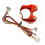 RGBW LED Kit Mini Button PCB Leds PTFE Wiring Harn 8