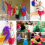 Royal Blue- Gradient Color Small Scarf, Dance Perf 6