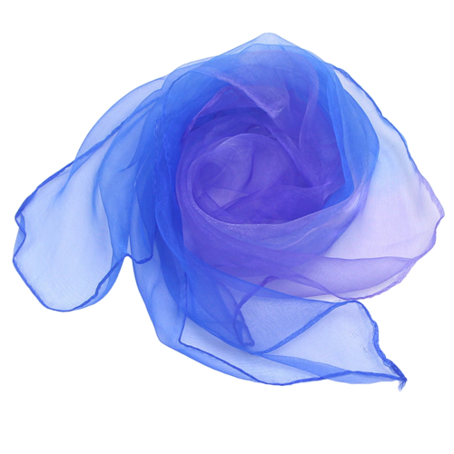 Royal Blue- Gradient Color Small Scarf, Dance Perf 1