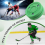 Roller Skating Hockey Double-Layer Ball Training F 6