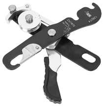 Self-Locking Manual Descender Outdoor Climbing Slo