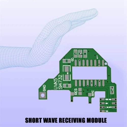 SI4732-Modul + 2M-Chip + 2xDonut-Antenne Kurzwellen-Mo
