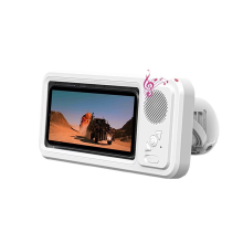 Shower Phone Holder with Bluetooth Speaker IPX4 Wa