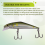 Sinking -Lures for Trout,63mm Artificial Hard Wobb 9