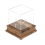 Softball Display Case, Plastic Holder, Clear Cube 2