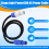 Stage Light PowerCON AC Power Cable in/OUT Convers 5