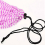 Surfboard Sock Cover 6Ft Pink and White Stripe Pro 5