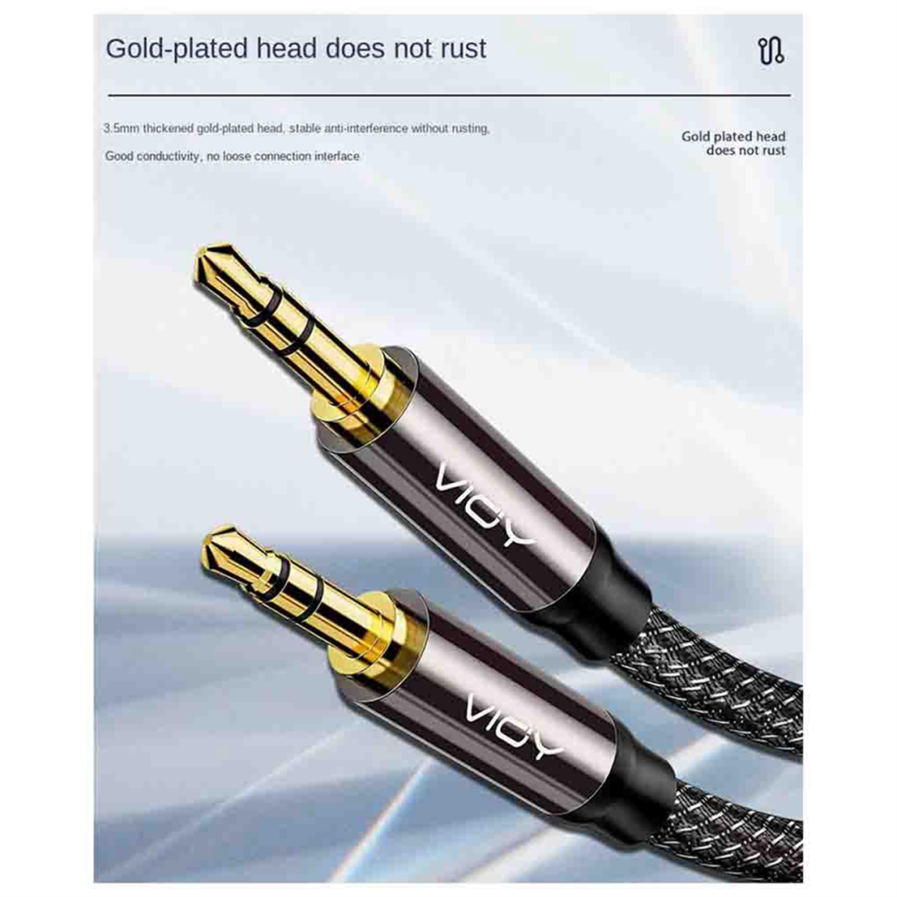 3.5Mm Aux Stereo Audio Cable Male To Headphone Ex 4854006742558