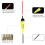 5Pcs Fishing Float Barguzinsky Floats 2G-4G for C 6