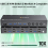 8K DP KVM-Switch 2 Monitore 4 Computer 30 Hz 4k@1 6
