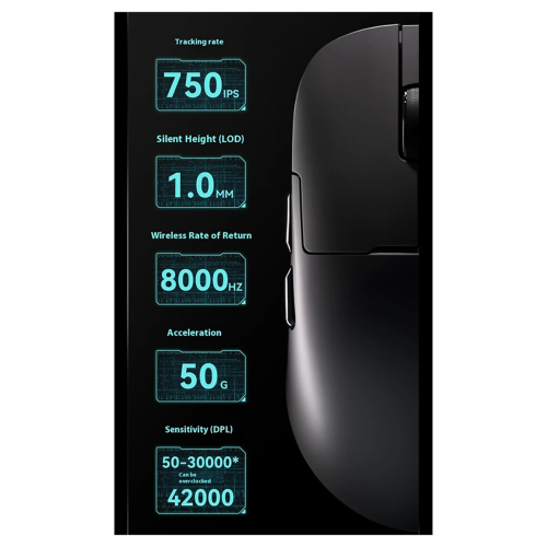 AJ159 Kabellose Maus Tri-Mode Bluetooth 2.4G 8KHZ