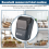 B1 Mini Printer Portable Thermal Label Maker for 9
