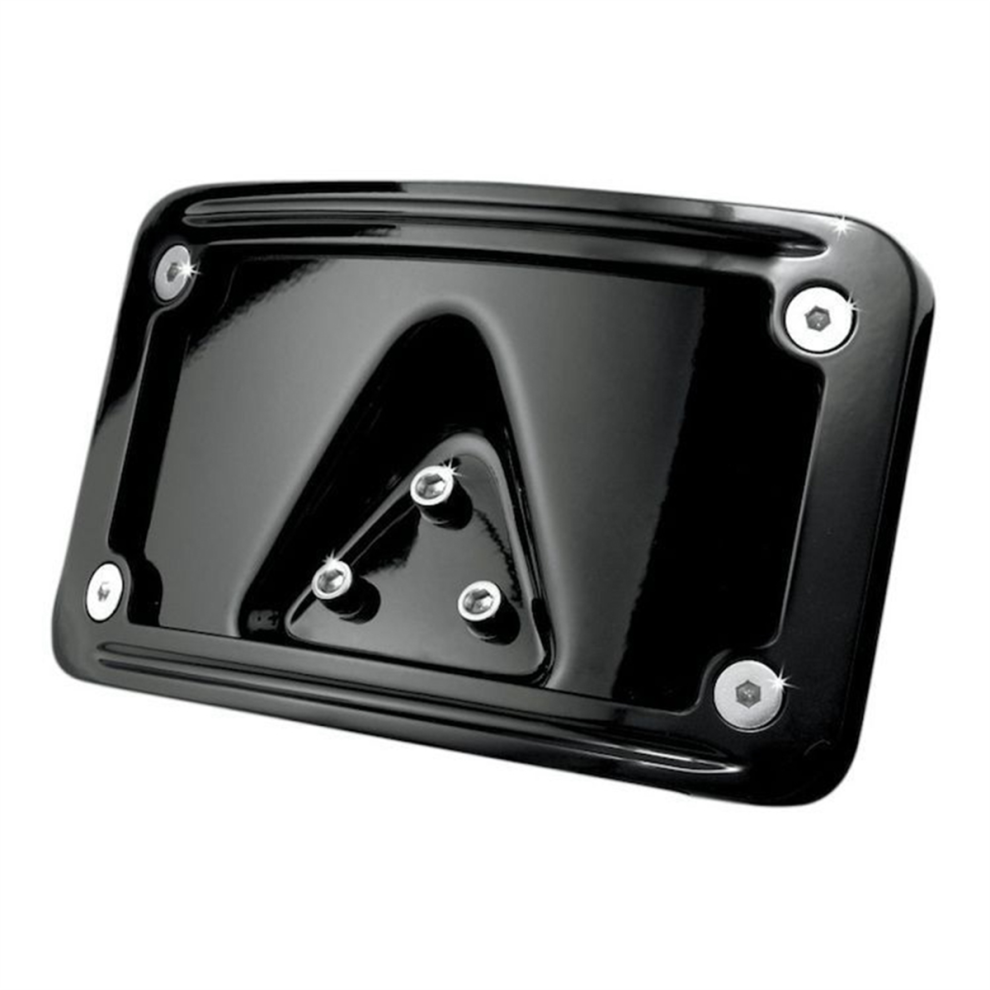 Curved Laydown License Plate Mount Bracket for So