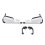 Brake Handguard Shell Protection Wind Shield Defl 2
