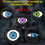 Decorative Lights 3D Dynamic Devil Eye LED Retrof 4
