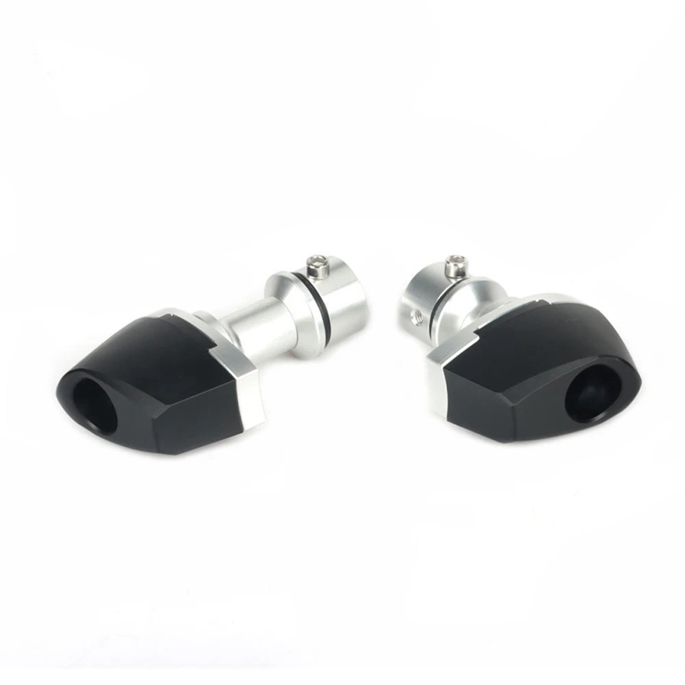 Falling Protection Frame Slider Fairing Guard Cra Silver/Black 4854006786262