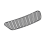 Fairing Mesh Vent Screen Batwing Accent Grill for 7