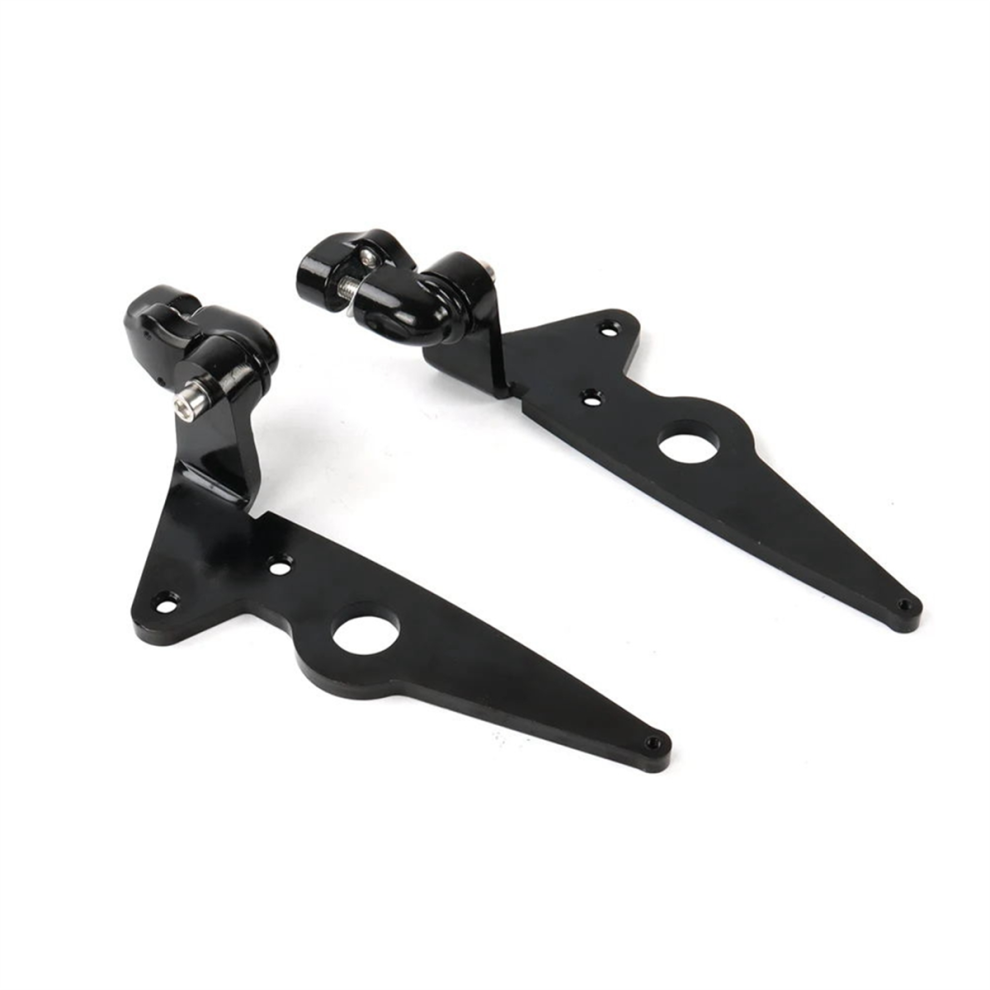 Frame Mounted Adjustable Highway Foot Peg Mounts 4853445322154